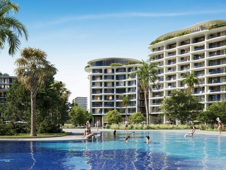 3 otaqlı yeni tikili - Nardaran q. - 106.2 m²