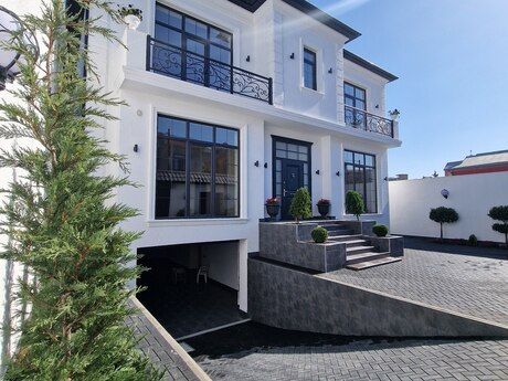 7 otaqlı həyət evi/bağ evi - Badamdar q. - 450 m²