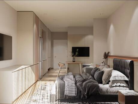 Kirayə 1 otaqlı mənzil, 48 m², Marina Village: 2 000 ₼/ay 2