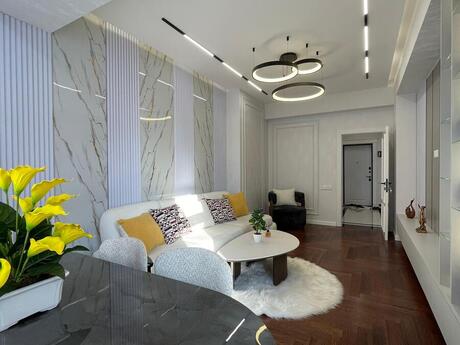3 otaqlı yeni tikili - Nəriman Nərimanov m. - 101 m²