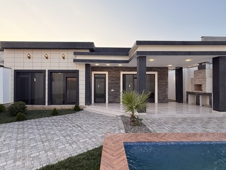 4 otaqlı həyət evi/bağ evi - Mərdəkan q. - 155 m²