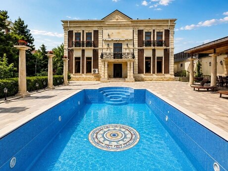 Mərdəkanda 6 otaqlı həyət evi kirayə verilir, 400 m², 1 500 AZN/ay, şəkil 3 / 12