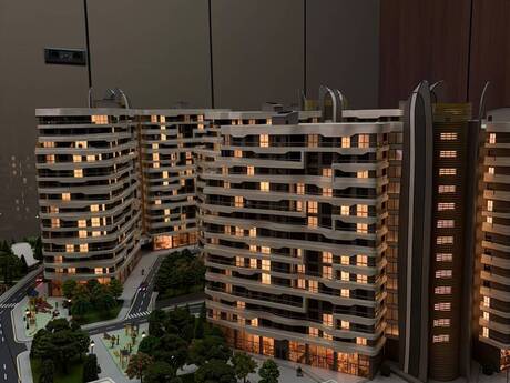 3 otaqlı yeni tikili - Bakıxanov q. - 70 m²
