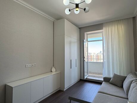 1 otaqlı yeni tikili - İnşaatçılar m. - 30 m²
