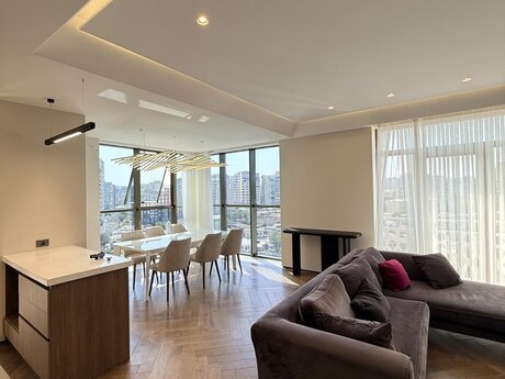 3 rooms · 113 m² · floor 15/18, Nəriman Nərimanov