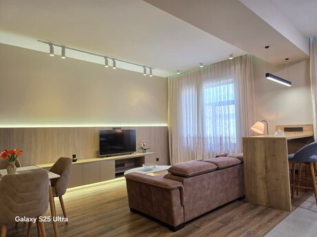 2 otaqlı yeni tikili - Şah İsmayıl Xətai m. - 90 m²