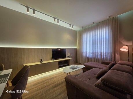 2 otaqlı yeni tikili - Şah İsmayıl Xətai m. - 90 m²