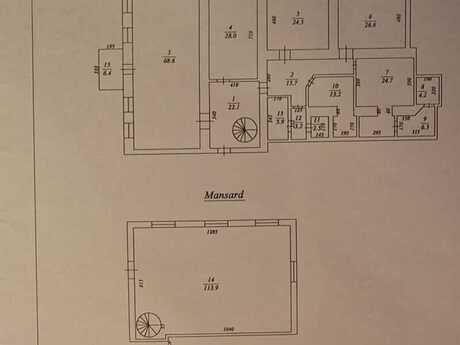 6 otaqlı mənzil, 340 m², Sahil: 1 000 000 ₼ 2