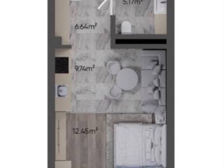 1 otaqlı mənzil, 46 m², Nardaran: 175 000 ₼ 5