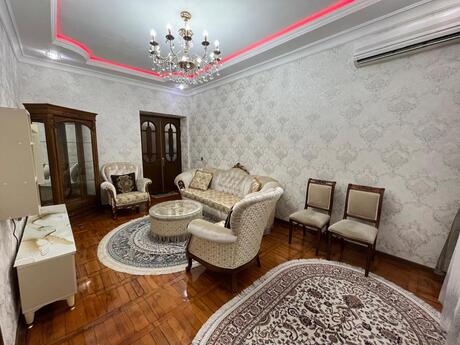 3 otaqlı köhnə tikili - Elmlər Akademiyası m. - 72 m²