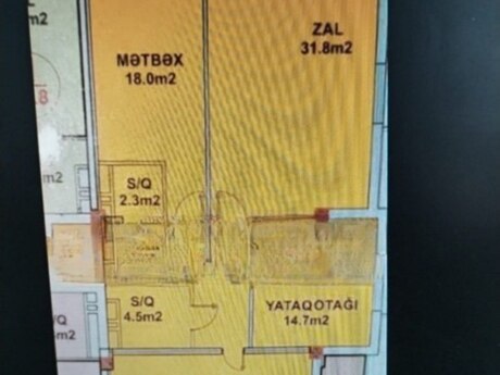 3 otaqlı mənzil, 128 m², Memar Əcəmi: 320 000 ₼ 2