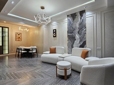 4 otaqlı yeni tikili - Şah İsmayıl Xətai m. - 190 m²