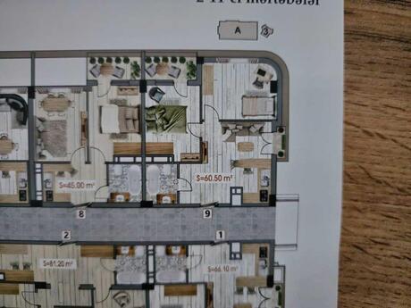 3-room apartment, 61 m², Bakıxanov: 125 000 ₼ 3