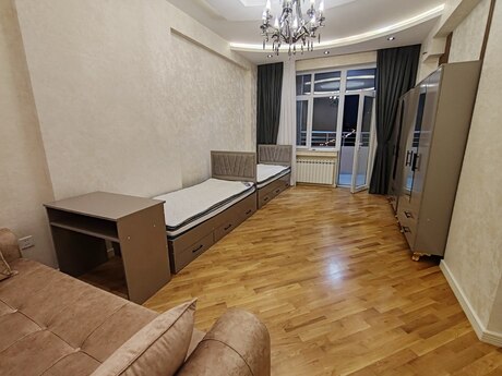 Elmlər Akademiyasında 3 otaqlı yeni tikili mənzil kirayə verilir, 100 m², 200 AZN/ay, şəkil 2 / 10
