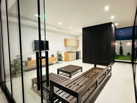 4 otaqlı həyət evi/bağ evi - Şağan q. - 280 m²