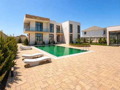 5 otaqlı həyət evi/bağ evi - Mərdəkan q. - 570 m²