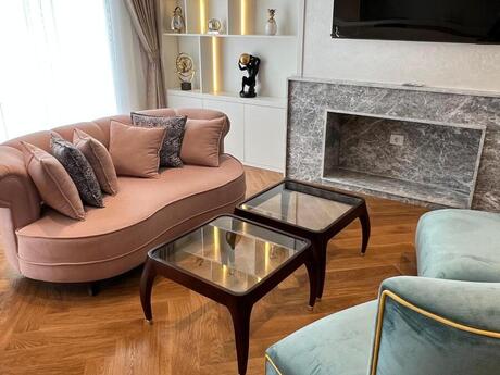 3-room apartment for rent, 120 m², Ağ şəhər: 4 000 ₼/mo 3