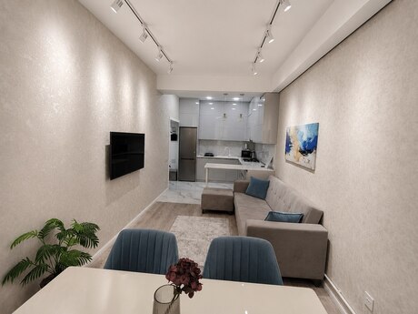 Nəriman Nərimanovda 2 otaqlı yeni tikili mənzil kirayə verilir, 63 m², 1 200 AZN/ay, şəkil 3 / 12