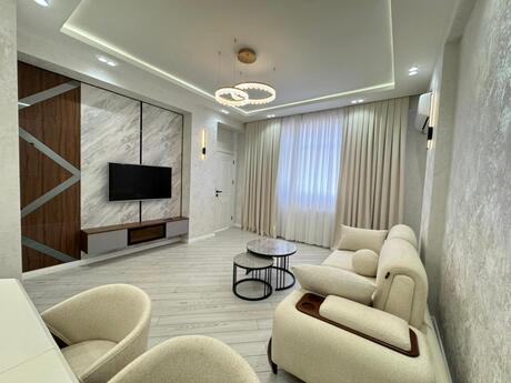 2 otaqlı yeni tikili - Həzi Aslanov m. - 55 m²