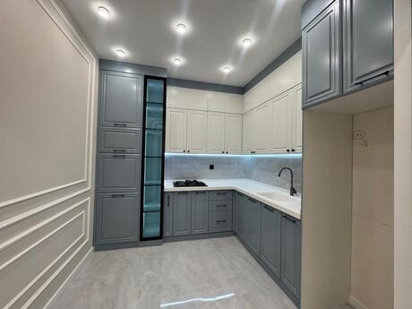 3 otaqlı yeni tikili - Həzi Aslanov m. - 98 m²