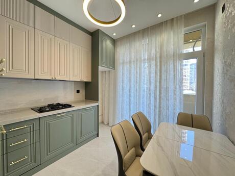 3 otaqlı yeni tikili - Həzi Aslanov m. - 91 m²