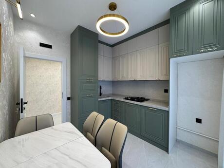 3 otaqlı yeni tikili - Həzi Aslanov m. - 91 m²