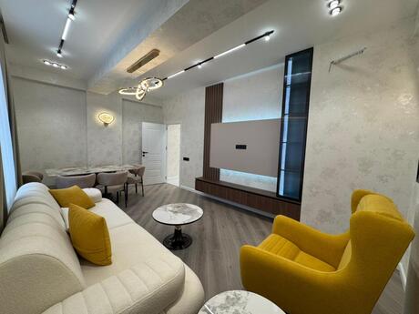 3 otaqlı yeni tikili - Həzi Aslanov m. - 91 m²