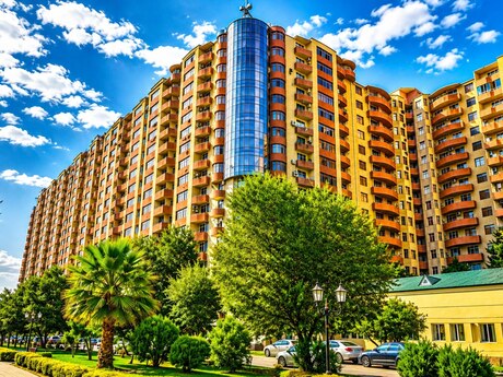 Объявление №6343703 - Баку, м. Шах Исмаил Хатаи, 4-комн., 170 м², 6/19 этаж