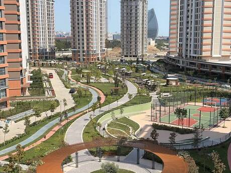 4 otaqlı mənzil, 128 m², City Garden, 490 000 AZN