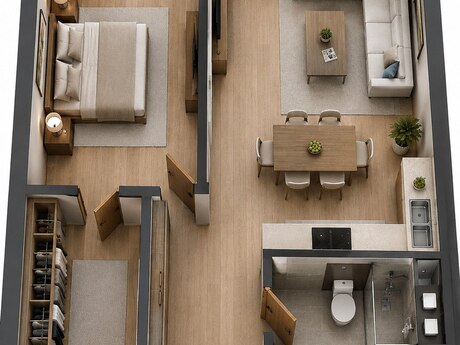 2 otaqlı mənzil, 92 m², Sea Breeze: 265 000 ₼ 4