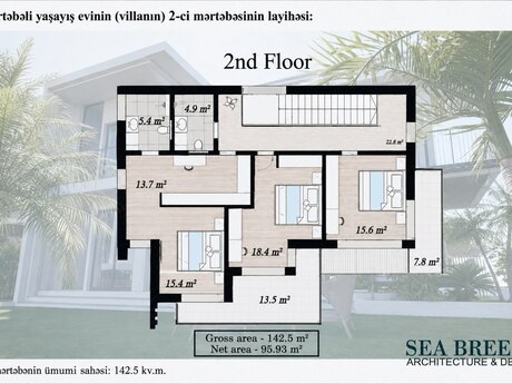 5 otaqlı həyət evi, 291 m², Nardaran: 530 000 ₼ 5