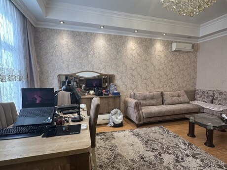3 otaqlı yeni tikili - Şah İsmayıl Xətai m. - 100 m²