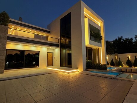 Mərdəkanda 5 otaqlı həyət evi kirayə verilir, 360 m², 1 500 AZN/ay, şəkil 2 / 11