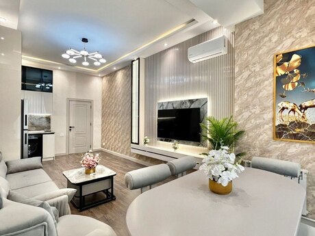 2-комн. новостройка - Насиминский  р. - 71 м²