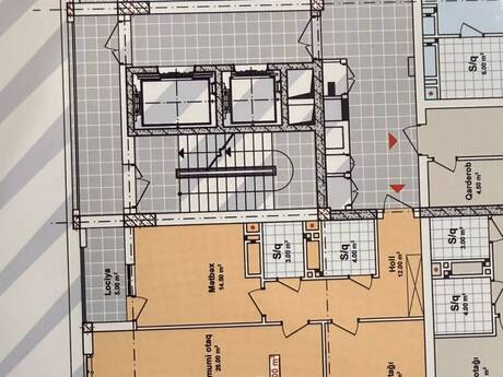 2 otaqlı mənzil, 89 m², Qara Qarayev: 240 300 ₼ 5