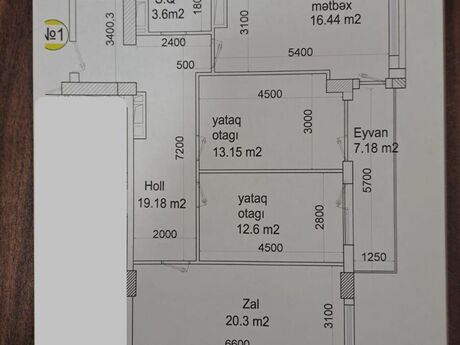 3 otaqlı yeni tikili - 28 May m. - 105 m²
