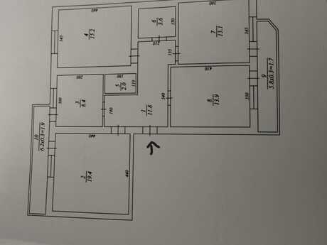 4 otaqlı mənzil, 110 m², Elmlər Akademiyası: 297 000 ₼ 2
