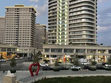 2-room apartment for rent, 65 m², Knightsbridge Residence White City: 1 900 ₼/mo 3