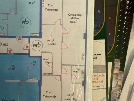 Baku Panorama Residence kompleksində 4 otaqlı yeni tikili mənzil satılır, 171 m², 459 000 AZN, şəkil 3 / 12