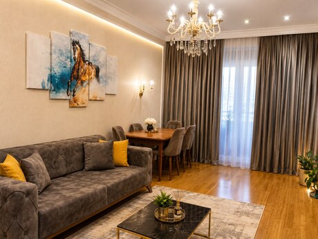 Elan №6356685 - Bakı, İnşaatçılar m., 2 otaqlı, 74 m², 3/17 mərtəbə