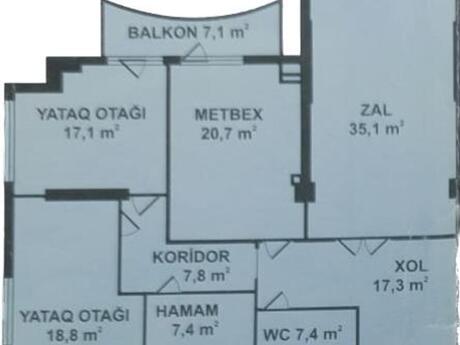 Продаётся 3-комнатная квартира в новостройке, Şah İsmayıl Xətai, 136 м², 320 000 AZN, фото 3 / 12