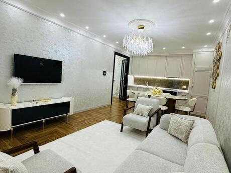 3 otaqlı yeni tikili - Nəsimi r. - 110 m²