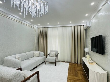3 otaqlı yeni tikili - Nəsimi r. - 110 m²