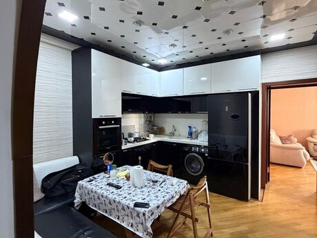 3 otaqlı yeni tikili - Həzi Aslanov m. - 95 m²