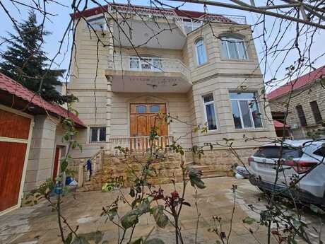 6 otaqlı həyət evi/bağ evi - Köhnə Günəşli q. - 550 m²