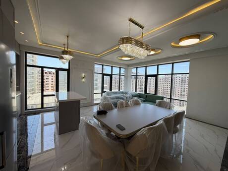 4-room apartment for rent, 140 m², 8 Noyabr: 2 500 ₼/mo 3