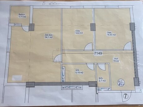 3 otaqlı mənzil, 106 m², Nərimanov: 318 000 ₼ 2