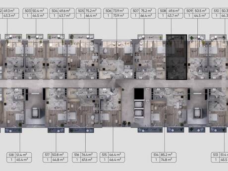 1 otaqlı mənzil, 49,6 m², Sabunçu: 181 300 ₼ 4