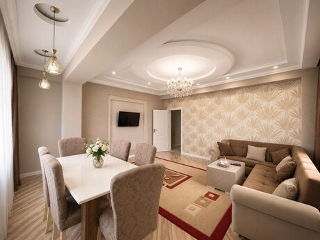 3-комн. новостройка - м. Халглар Достлугу - 100 м²
