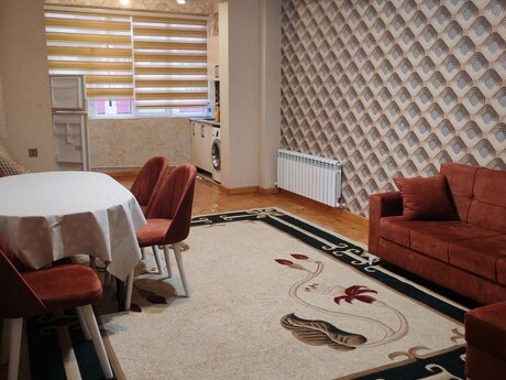2-room new-build apartment for rent in Əhmədli, 65 m², 550 AZN/mo, photo 3 / 11